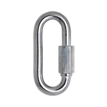 Mosquetao Oval C/rosca 4mm