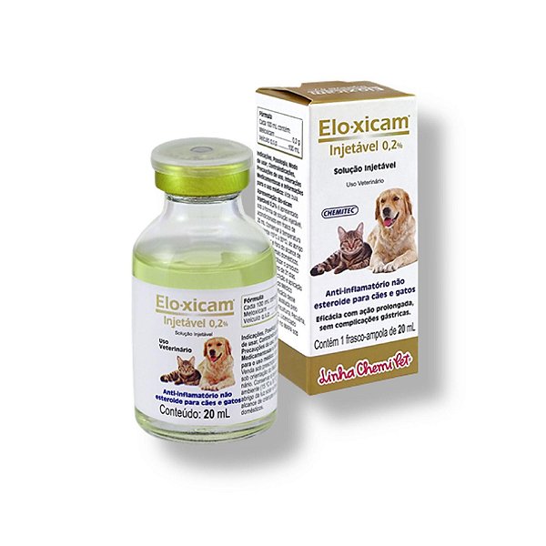 Elo-Xicam Injetavel 20 Ml 0,2%