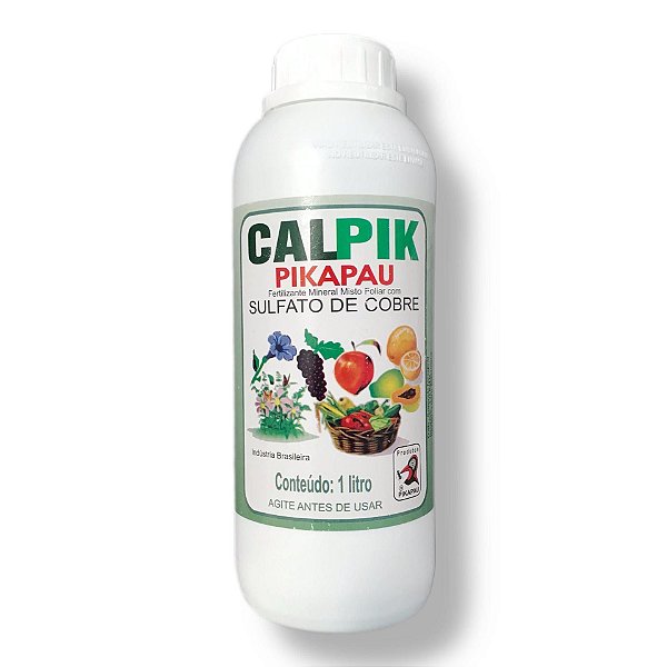 Sulfato Cobre Liquido 1 L Calpik Pikapau