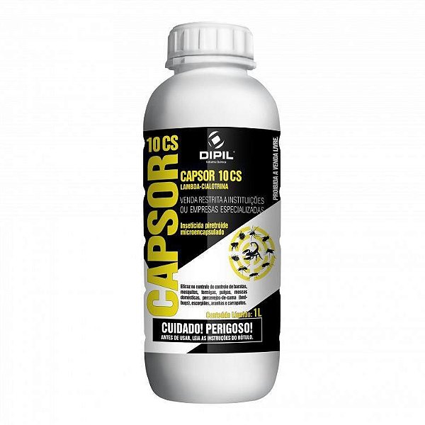 Capsor 10 Cs Inseticida Liquido 1 Litro - Dipil
