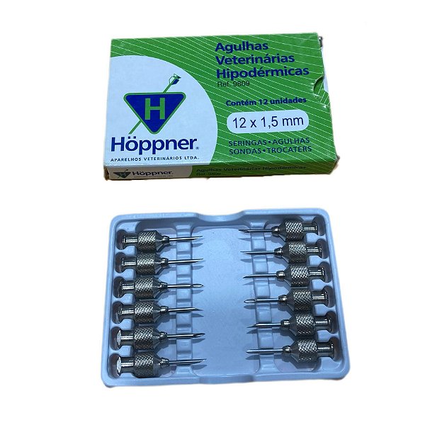 Agulha Hoppner 15 X 12 Hipodermica