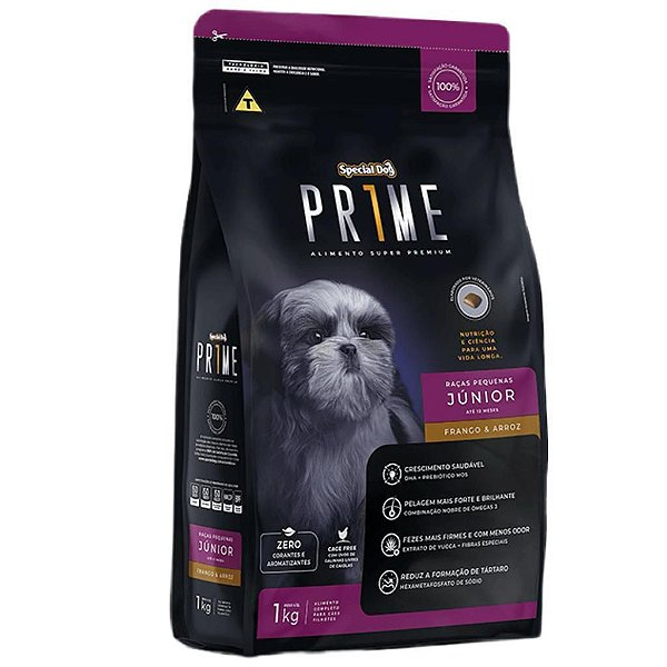 Racao Special Prime Dog Filhote R.P Frango e Arroz 1kg