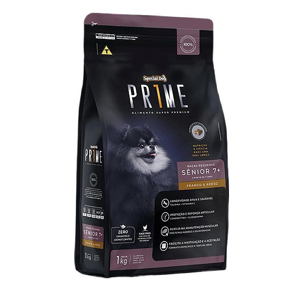 Racao Special Prime Dog R.P Senior 1kg