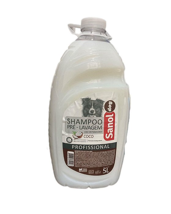 Sanol Dog Shampoo Dog Pre Lavagem 5 Lt