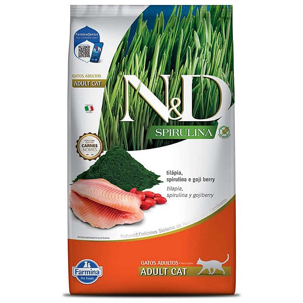 Racao Nd Spirulina Fel Adult Tilapia 1,5kg