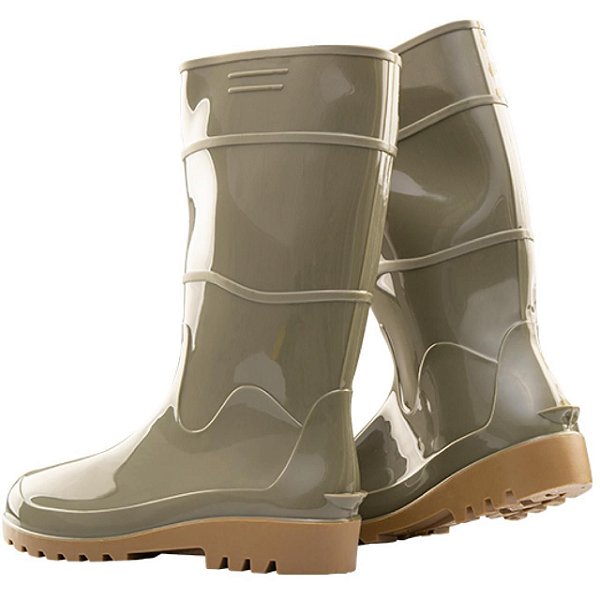 Bota Baspan Pvc Verde C.Longo C/forro 43