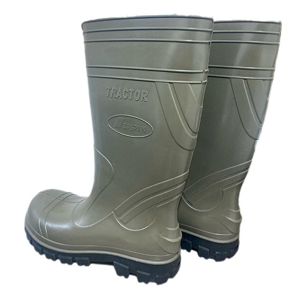 Bota Baspan Tractor Pu Cano Longo S/forro N.39