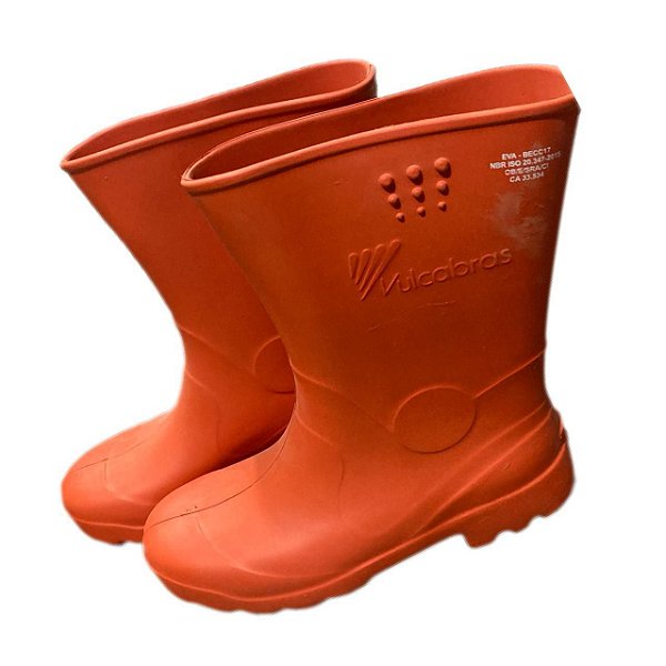 Bota Full Eva Laranja N40