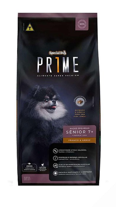 Racao Special Prime Dog R.P Senior 15kg