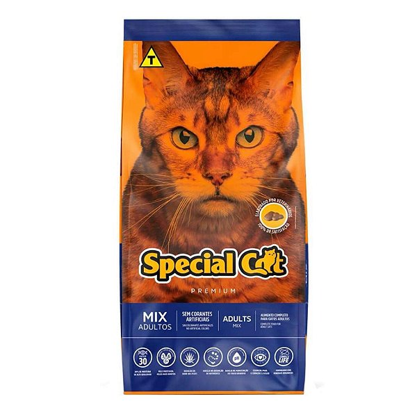 Racao Special Cat Mix Adultos 20kg
