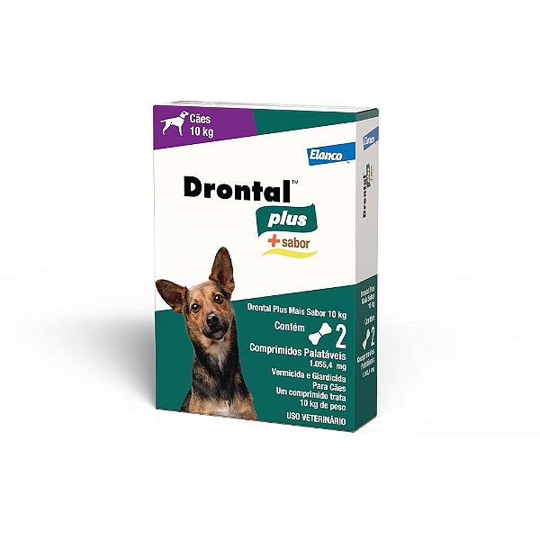 Drontal Plus 10kg - 2comp