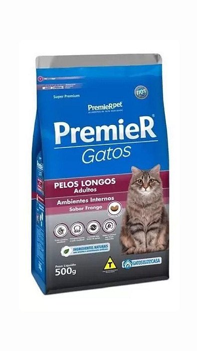 Racao Gatos P.L. Ad. Frango 500gr