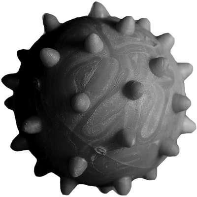 Brinquedo Borracha Macica Extra Bola Cravo M- Pet Service