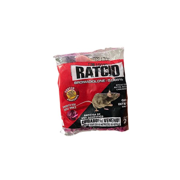 Raticida M. Rato Bio Carb Ratcid Griassol 25g