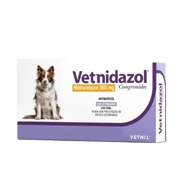 Vetnidazol Comprimido 300mg  - Vetnil