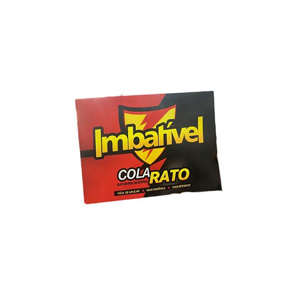 Ratoeira Adesiva Cola Rato Imbativel 35cm X 26cm - Cassul