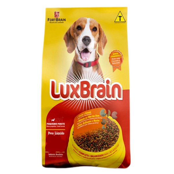 Racao Luxbrain Pequeno Porte 20 Kg