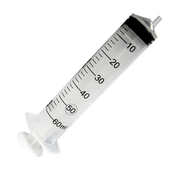 Seringa Sem Agulha 60ml  Slip