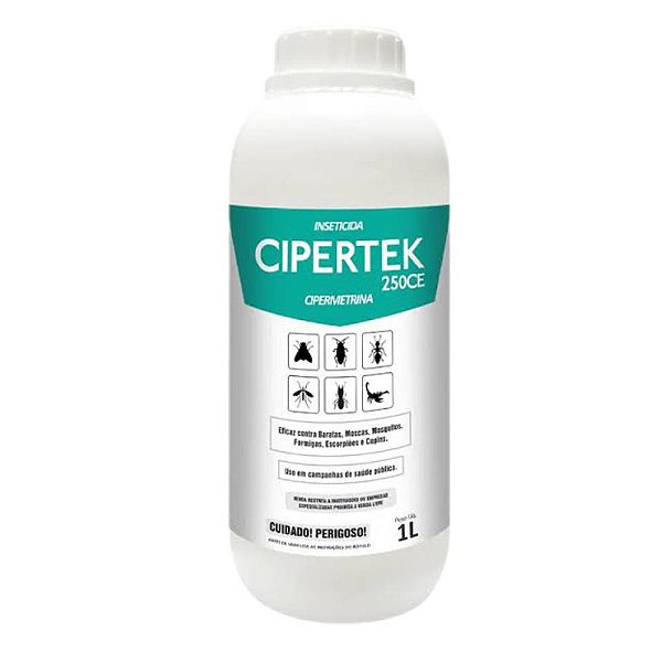 Cipertek 25% Cipermetrina Inseticida 1l