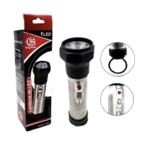 Lanterna a Pilha 1 Led Sq-3384