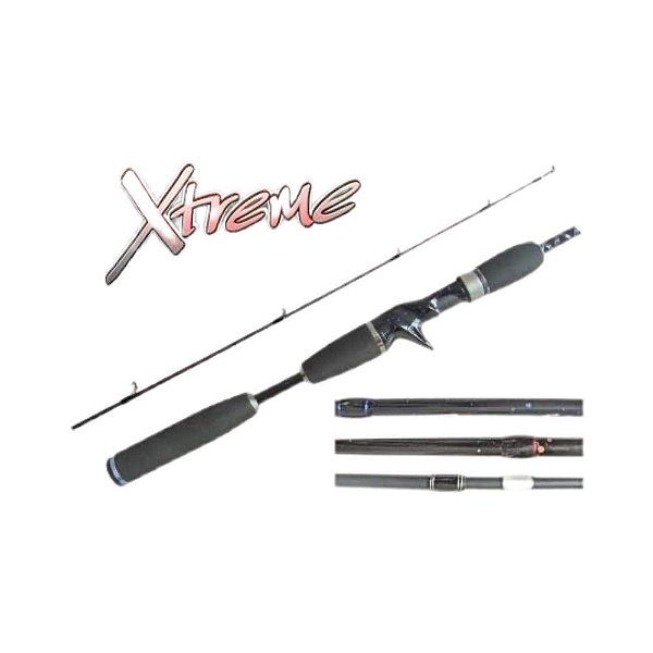 Vara Carretilha Xtreme Carbono 4-8kg 1,40m Media Leve Xv-1974