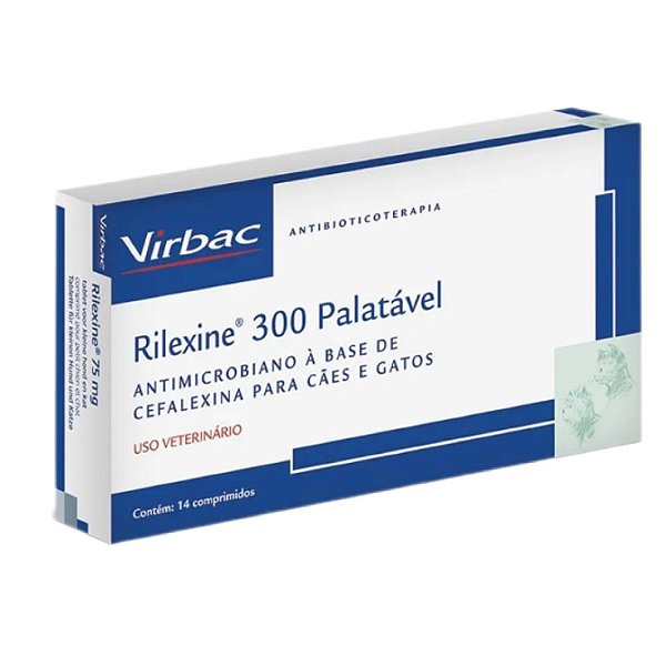 Rilexine Palatavel 300 Mg 7comp