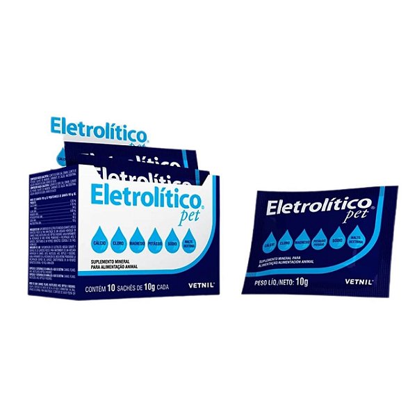 Eletrolitico Pet 10g Vetinil