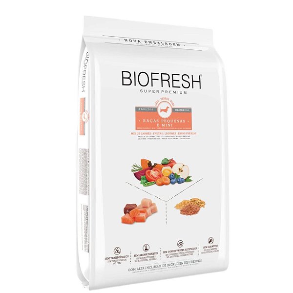 Racao Biofresh Castrado Peq/mini 10,1kg