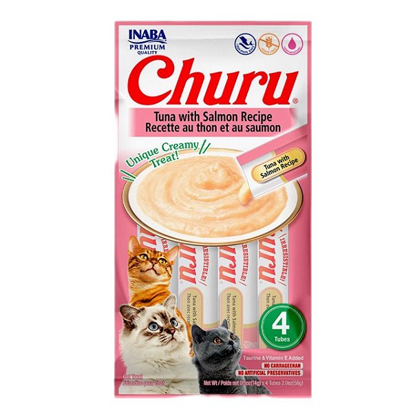 Churu Atum Com Salmao - Pct 4un