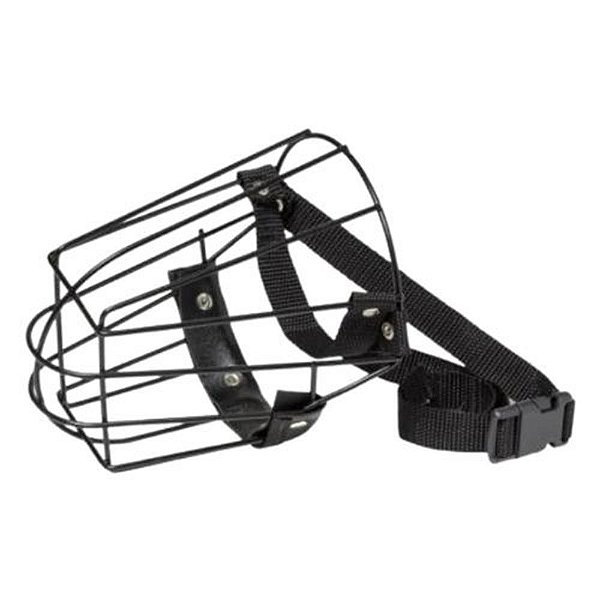 Focinheira Metal Preta Nylon N3 - Pet Ferri