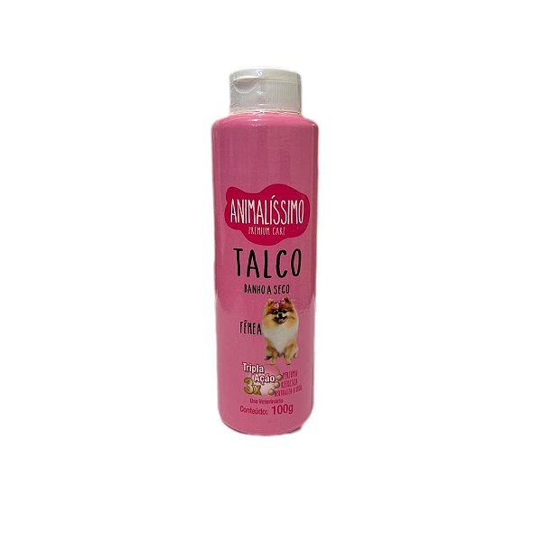 Talco Pra Femea Animalissimo 100g - Murano