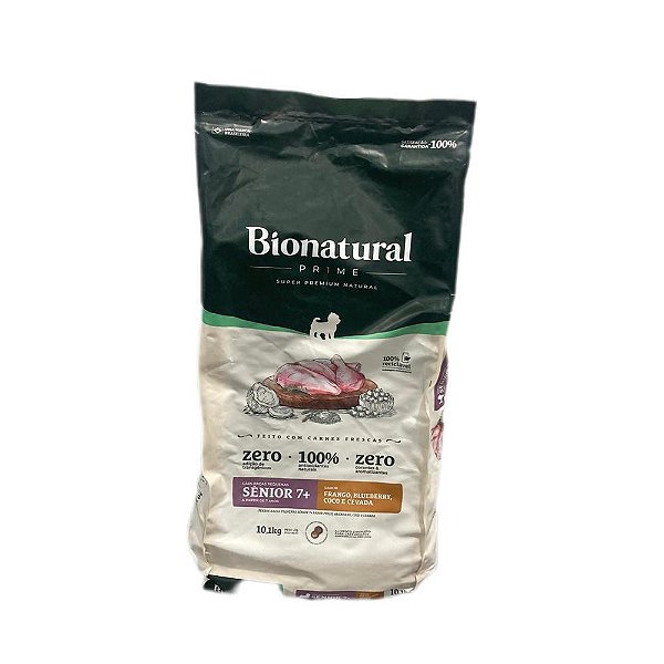 Racao Special Bionatural Caes Rp Senior 7+ Frango 10,1 Kg