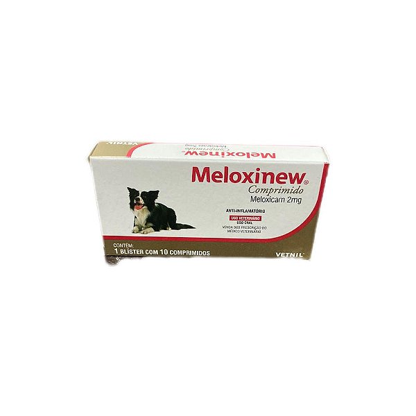 Meloxinew Cp 2,0mg 10comp - Vetnil
