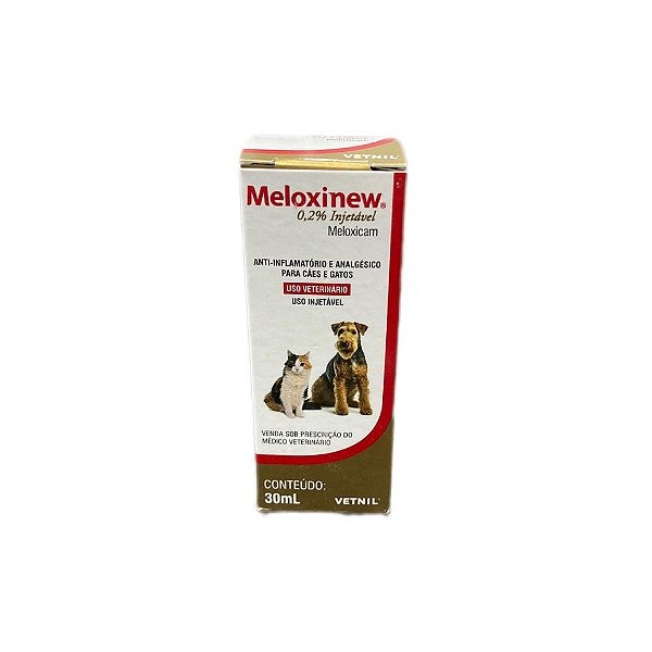 Meloxinew 0,2% Inj 30ml - Vetnil