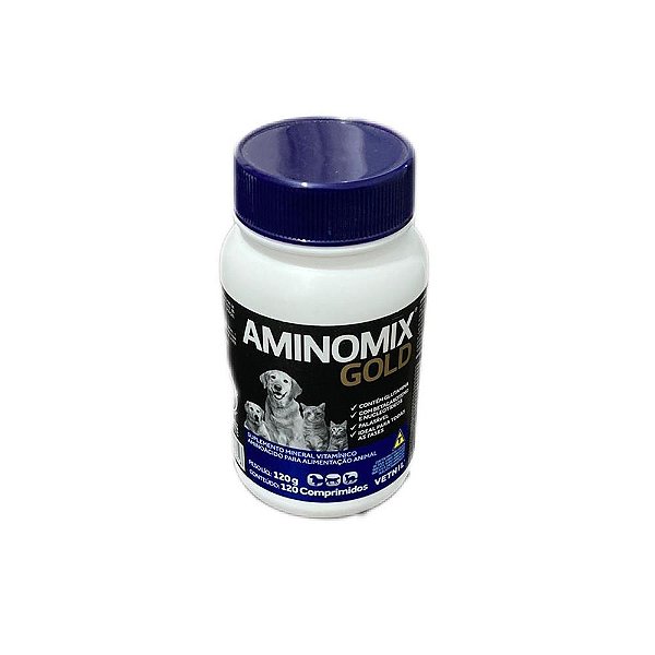 Aminomix Gold 120cp - Vetnil