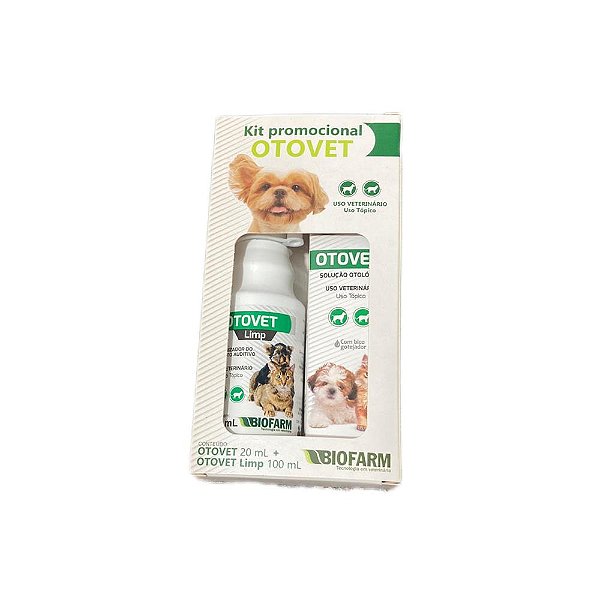Kit Promocional Otovet 100ml + 20ml