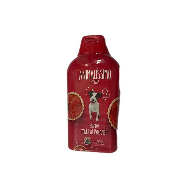 Shampoo Animalissimo Torta de Morango 500ml - Murano