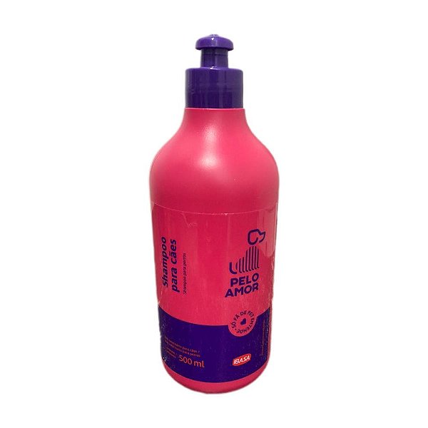 Shampoo Caes Pelo Amor 500ml Ibasa