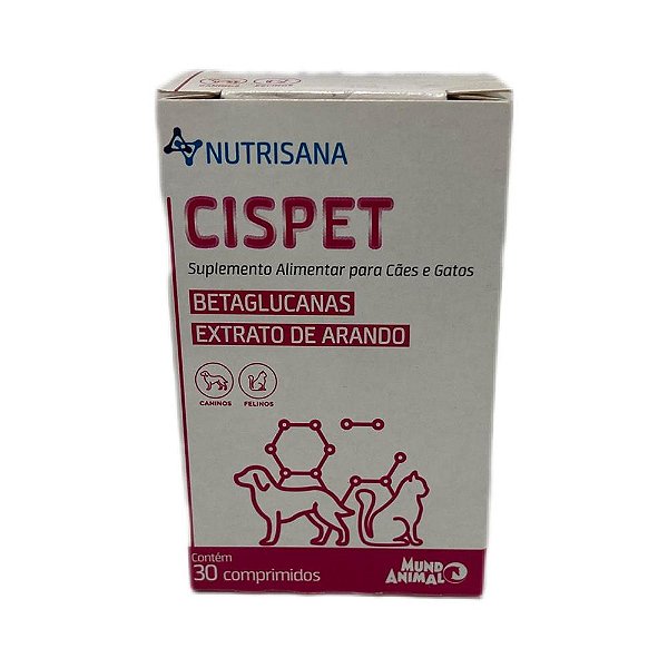 Nutrisana Cispet 30 Comprimidos - Mundo Animal