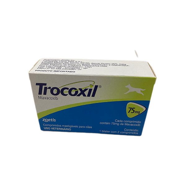 Trocoxyl 75mg 2 Comp - Zoetis