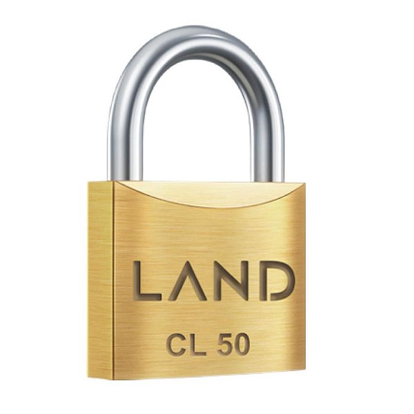 Cadeado 50mm Land Caixa Latao - Oi Brasil