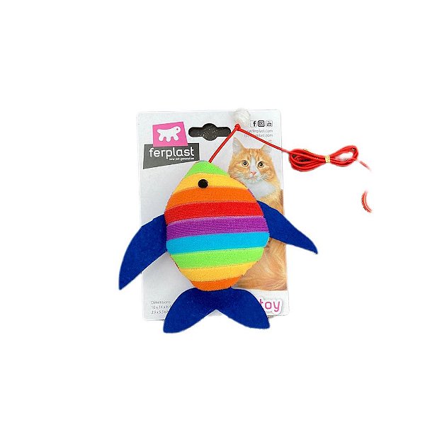 Brinquedo Pra Gato Peixe Colgante - Ferplast