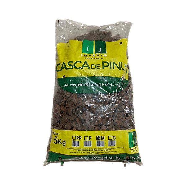 Casca de Pinus Para Decoracao m 5kg
