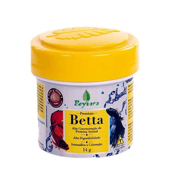 Racao Betta 14g - Poytara