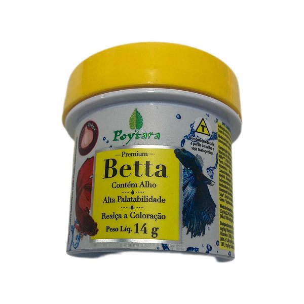 Racao Betta 14g - Poytara