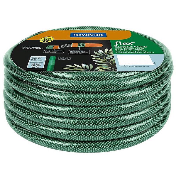 Mangueira Jardim Flex Com Engate Rosqueado 15mt 79172/150 - Tramontina