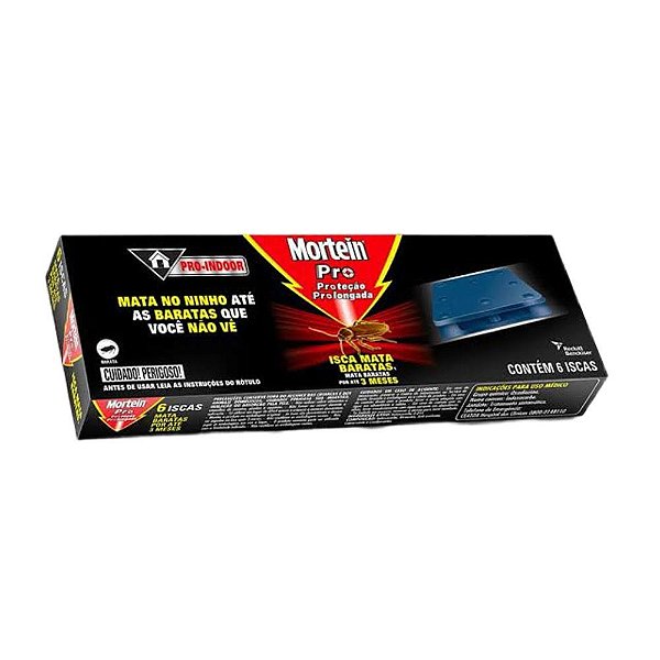 Mortein Isca Mata Baratas C/6 Iscas