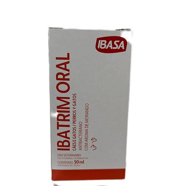Ibatrim Oral Caes/gatos 50ml Ibasa