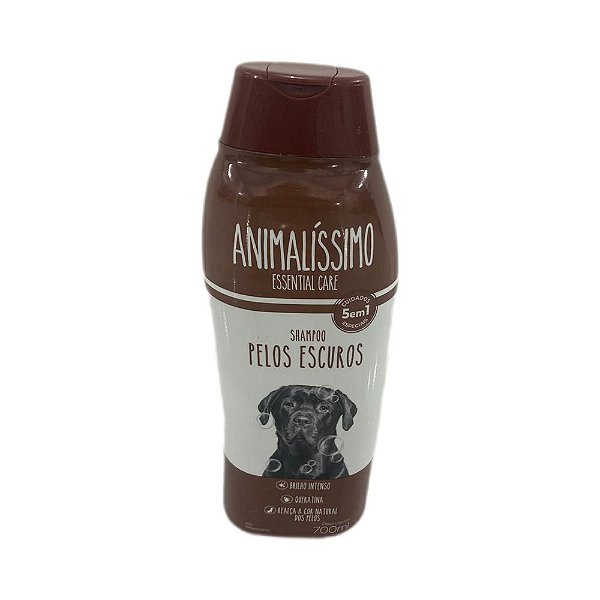 Shampoo Animalissimo Pelos Escuros 5x1 7