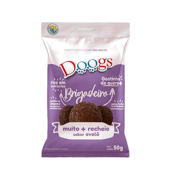Snacks Care Doogs Brigadeiro 50grs